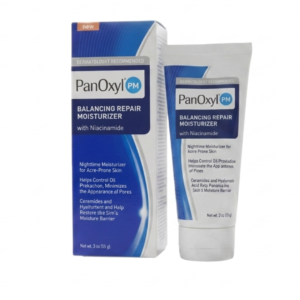 مرطب PanOxyl PM Balancing Repair Moisturizer – كريم ليلي بالنياسيناميد للبشرة المعرضة لحب الشباب | التحكم في الزيوت وتصغير المسام | مع السيراميدات | كوزمتك نجم صلاله