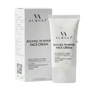 Almoes Rucinol Tri Repair Face Cream – Whitening & Pigmentation Solution | Rucinol + Niacinamide | Hyperpigmentation Treatment | 50ml | Cosmetic Najm salalah