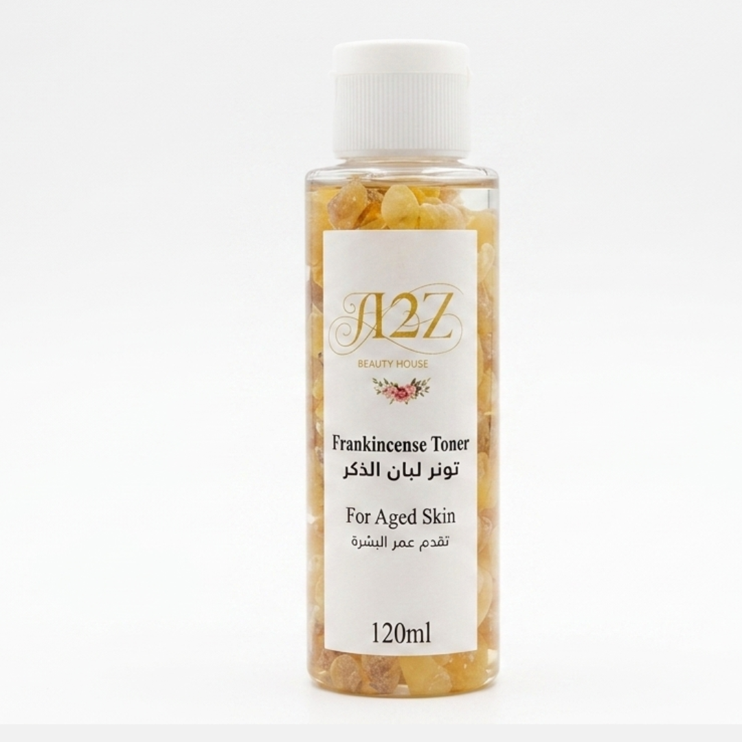 تونر اللبان من A2Z Beauty House | تونر للوجه خالٍ من الكحول للبشرة الناضجة والمتقدمة في السن | كوزمتك نجم صلاله