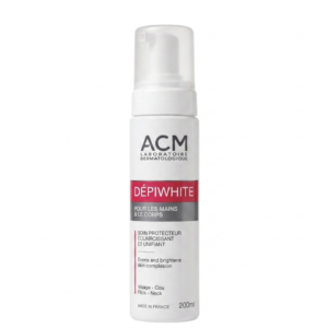 غسول الوجه ACM Depiwhite - منظف مفتح للبشرة بفيتامين سي والنياسيناميد لبشرة مشرقة | غسول للوجه لتصحيح البقع الداكنة | كوزمتك نجم صلاله