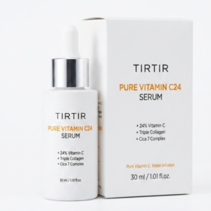 سيروم TIRTIR Pure Vitamin C24 – 24% فيتامين سي نقي + كولاجين ثلاثي + مركب CICA | سيروم مضاد للأكسدة لتفتيح البشرة وشدها | كوزمتك نجم صلاله