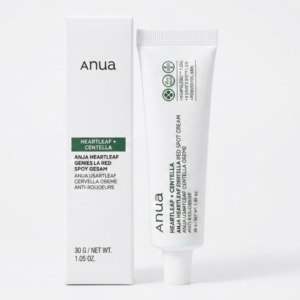 Anua Heartleaf Centella Red Spot Cream – Korean Soothing Cream for Sensitive Skin | Targets Redness & Irritation | Non-Comedogenic, Fragrance-Free | Cosmetic Najm salalah