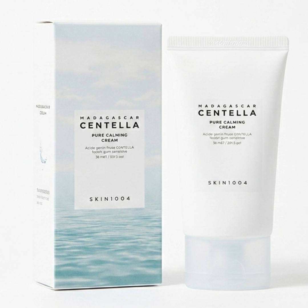 SKIN1004 Madagascar Centella Hyalu-Cica Moisture Cream | 5-Layer Hyaluronic Acid & Centella | Soothing Hydration Cream | 75mL | Cosmetic Najm salalah