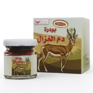 بودرة دم الغزال الأصلي (العكر الفاسي) للنضارة والتوريد كويت شوب - 25 جرام