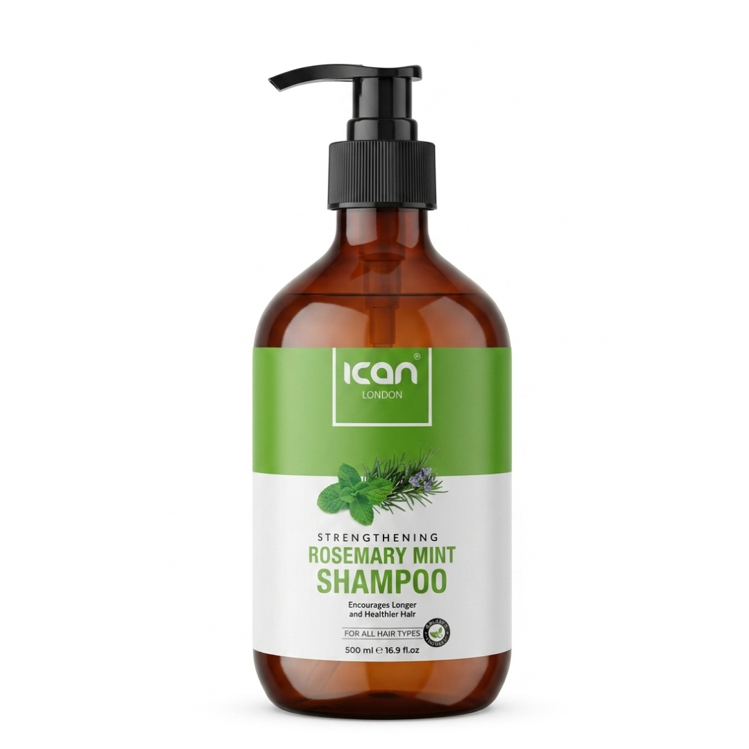 Ekan Strengthening Shampoo with Rosemary and Mint - 500ml