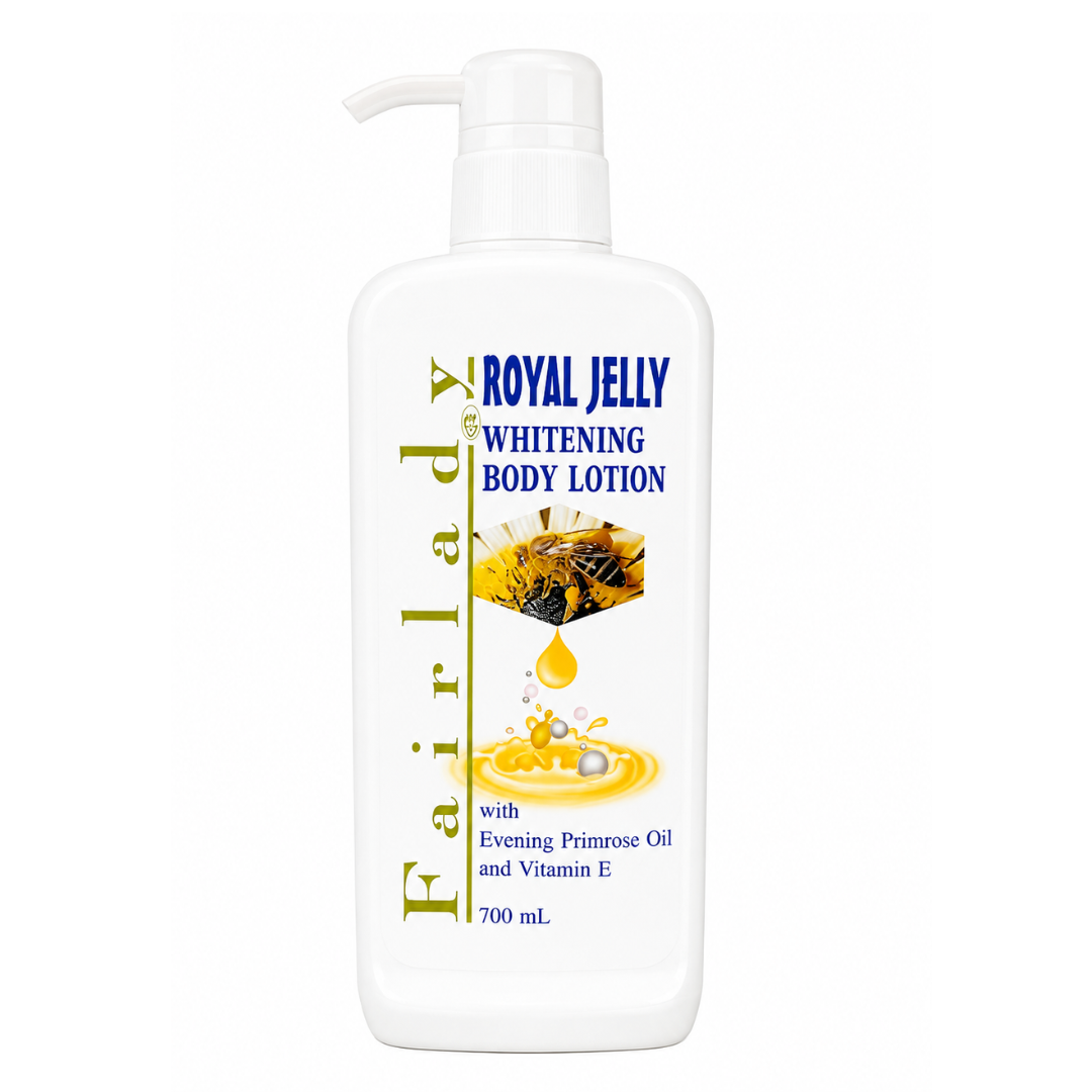Fair Lady Royal Jelly Whitening Body Lotion with Evening Primrose Oil & Vitamin E 700ml