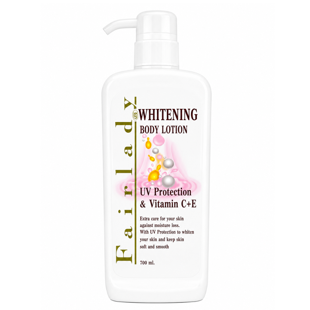Fair Lady Whitening Body Lotion with UV Protection & Vitamin C+E 700ml