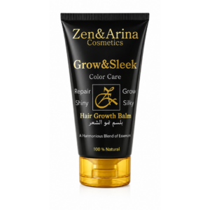 بلسم نمو وحماية الشعر جرو اند سليك من زين اند أرينا (Zen&Arina Cosmetics Grow&Sleek Hair Growth Balm) 60 مل