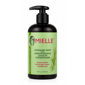 بلسم إكليل الجبل والنعناع المقوي للترك على الشعر من ميلي (Mielle Rosemary Mint Strengthening Leave-In Conditioner)  355 مل