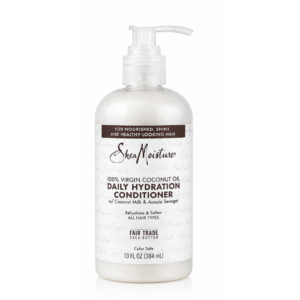 بلسم الترطيب اليومي بزيت جوز الهند البكر 100% من شيا مويستشر (SheaMoisture 100% Virgin Coconut Oil Daily Hydration Conditioner)  384 مل