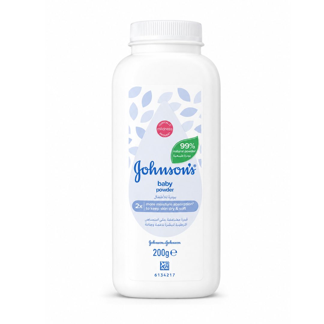 Johnson's Natural Baby Powder - 200g